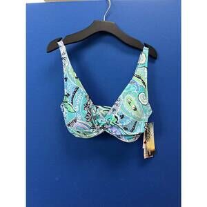 NEW BEACH HOUSE women's swimsuit top in paradise peri